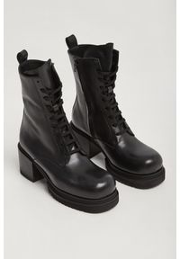 Pinko - Trapery damskie skórzane Honneger PINKO. Materiał: skóra #1