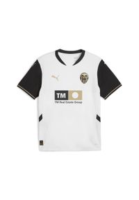 Puma - Męska koszulka domowa Valencia CF 24/25 PUMA White Black. Kolor: biały, czarny, wielokolorowy