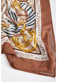Twinset Milano - Chustka damska z logo TWINSET #3
