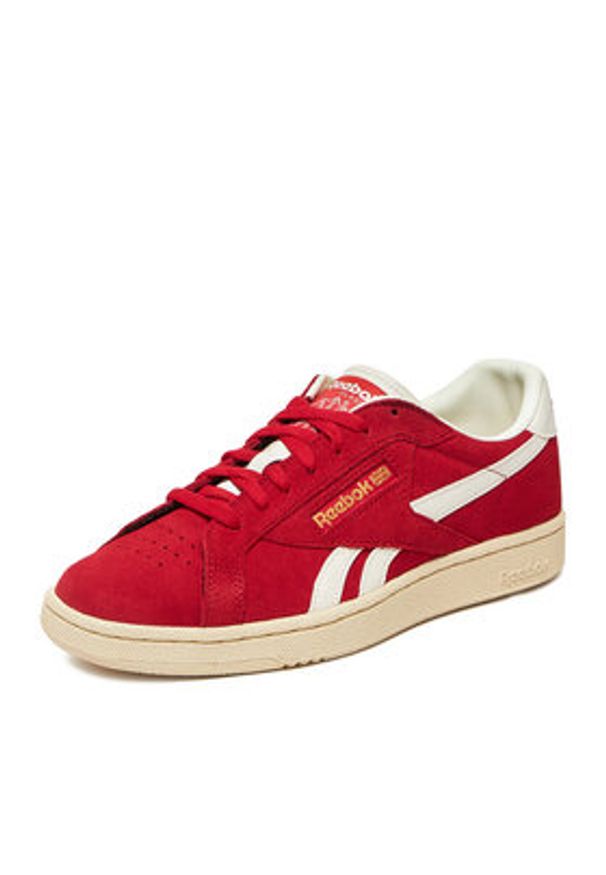 Reebok Sneakersy EO-CLUB C GROUNDS UK 100228139 Czerwony. Kolor: czerwony. Materiał: zamsz, skóra. Model: Reebok Club