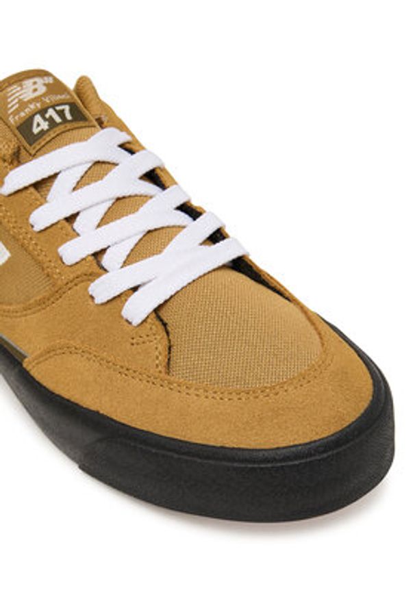 New Balance Tenisówki UN417CWB Brązowy. Kolor: brązowy. Materiał: zamsz, skóra