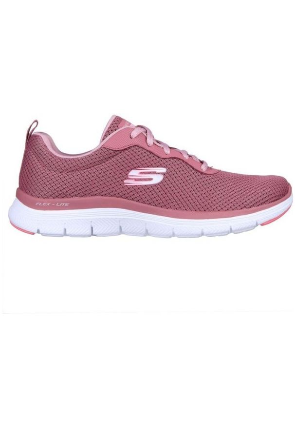 skechers - Buty damskie SKECHERS Flex Appeal 4.0 Brilliant View. Kolor: różowy. Model: Skechers Sport. Sport: turystyka piesza