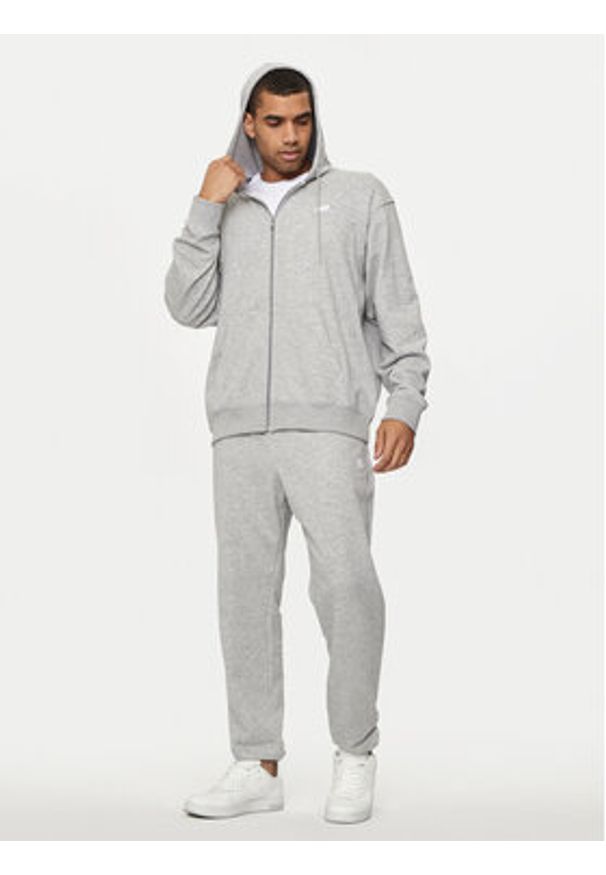 New Balance Bluza Essentials MJ41501 Szary Regular Fit. Kolor: szary. Materiał: syntetyk, bawełna