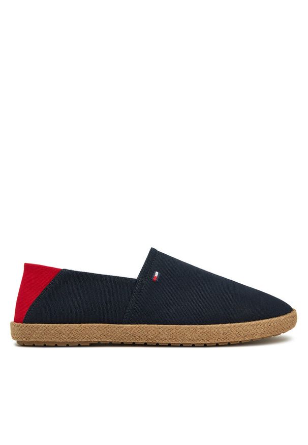 TOMMY HILFIGER - Espadryle Tommy Hilfiger. Kolor: niebieski