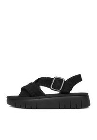 Roxy Sandały CEO-HY62277-8 Czarny. Kolor: czarny. Materiał: materiał #5