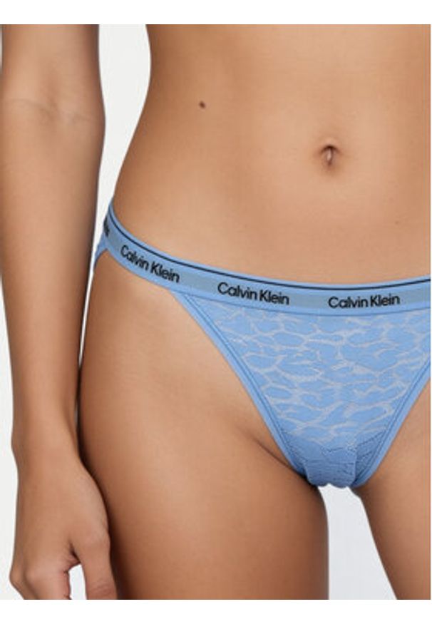 Calvin Klein Underwear Figi klasyczne LV00QD5213 Niebieski. Kolor: niebieski. Materiał: syntetyk