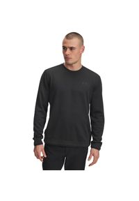 Polarowy sweter Under Armour. Typ kołnierza: golf. Kolor: czarny. Materiał: polar. Sport: golf #1