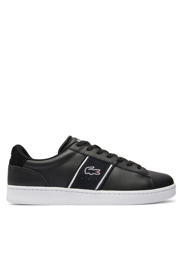 Lacoste Sneakersy 7-48SMA0013 Czarny. Kolor: czarny. Materiał: skóra