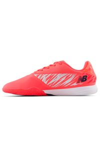 Halówki męskie New Balance FURON PRO IN v8 SF2IMP8 – czerwone. Kolor: czerwony. Materiał: materiał, syntetyk. Szerokość cholewki: normalna. Sport: fitness #4