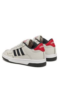 Adidas - adidas Buty do koszykówki Rapid Court Low JR3178 Beżowy. Kolor: beżowy. Materiał: skóra. Sport: koszykówka #8