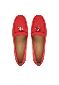 Lauren Ralph Lauren - LAUREN RALPH LAUREN Mokasyny Kingad 802942768015 Pomarańczowy. Kolor: pomarańczowy. Materiał: skóra #3