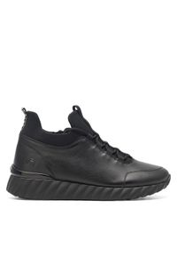 Remonte Sneakersy D5977-01 Czarny. Kolor: czarny. Materiał: skóra