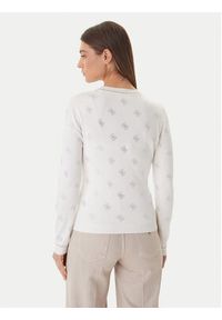 Guess Kardigan W6GR18 Z0605 Biały Regular Fit. Kolor: biały. Materiał: wiskoza #3