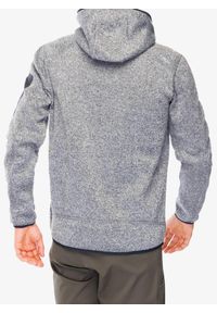 Kurtka polarowa męska CMP Borgis Fix Hood Jacket. Kolor: szary. Materiał: polar
