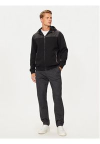 Hechter Paris Bluza 70018 142921 Czarny Regular Fit. Kolor: czarny. Materiał: syntetyk #4