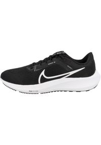 Buty do biegania męskie Nike Pegasus 40. Kolor: czarny. Materiał: materiał. Szerokość cholewki: normalna