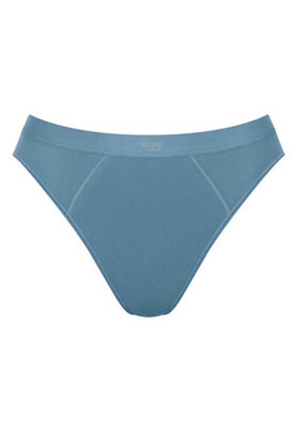 Sloggi Figi klasyczne Ever Ease 10219658 Niebieski. Kolor: niebieski. Materiał: bawełna