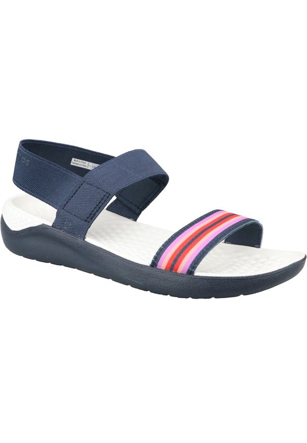 Crocs LiteRide Sandal 205106-97W. Kolor: niebieski. Materiał: tkanina