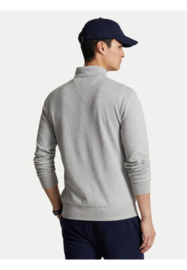 Polo Ralph Lauren Bluza Lsl 710812963002 Szary Regular Fit. Typ kołnierza: polo. Kolor: szary. Materiał: bawełna