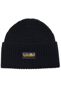 Stylowa czapka zimowa damska Superdry Vintage Radar 2.0. Kolor: niebieski. Materiał: wełna, poliester. Sezon: zima. Styl: vintage, elegancki
