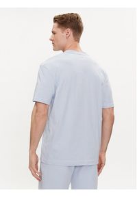Calvin Klein T-Shirt K10K112749 Błękitny Comfort Fit. Kolor: niebieski. Materiał: bawełna