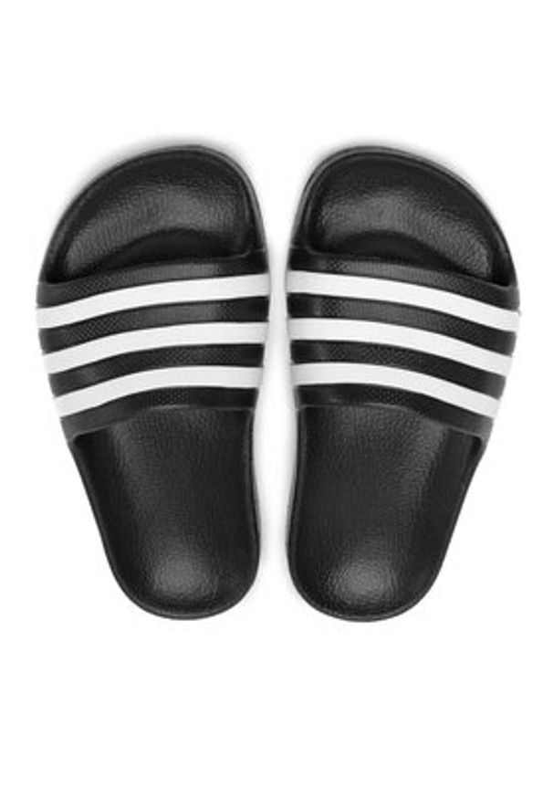 Adidas - adidas Klapki adilette Aqua K F35556 Czarny. Kolor: czarny. Materiał: syntetyk