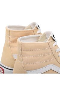 Vans Sneakersy Sk8-Hi Tapered VN0A5KRUBLP1 Beżowy. Kolor: beżowy. Materiał: zamsz, skóra #4