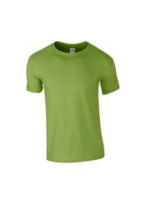 GILDAN - Koszulka Softstyle Dla Dorosłych Unisex. Kolor: żółty, wielokolorowy, zielony