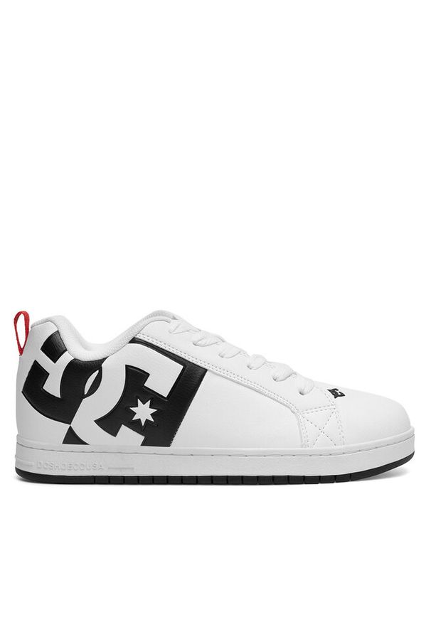 Sneakersy DC Shoes. Kolor: biały