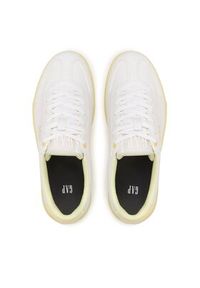 GAP - Gap Sneakersy Seattle Pop GAB001F5SWHWNYGP Biały. Kolor: biały. Materiał: skóra
