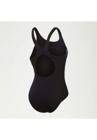 Damski kostium kąpielowy 1-częściowy Speedo Eco+ Placement Muscleback. Kolor: fioletowy, zielony, niebieski, wielokolorowy