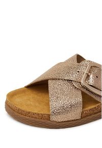 Lasocki Klapki ARC-BIERGE-19 Złoty. Kolor: złoty. Materiał: skóra #5