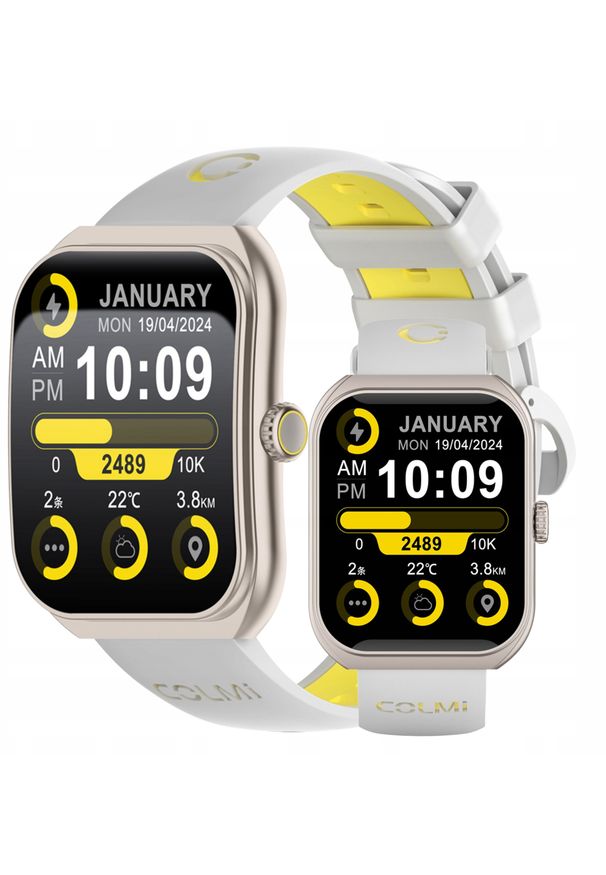 Smartwatch Colmi Smartwatch Colmi P86 (Złoty). Rodzaj zegarka: smartwatch. Kolor: złoty