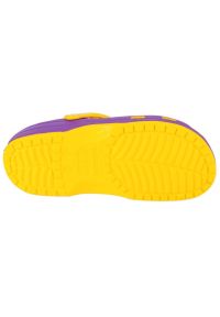 Klapki Crocs Classic Nba La Lakers Clog 208650-75Y fioletowe. Okazja: na plażę. Kolor: fioletowy. Materiał: guma. Sezon: lato #5