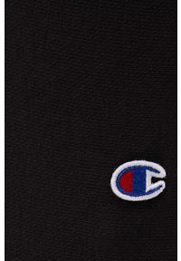 Champion spodnie dresowe 217238 męskie kolor czarny melanżowe. Kolor: czarny. Materiał: dresówka. Wzór: melanż #3