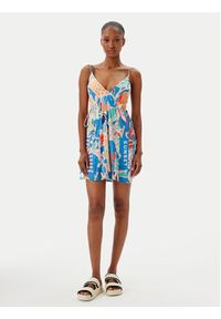 Maaji Sukienka letnia Tropical Bliss Tropi PT2537CSD001 Kolorowy Regular Fit. Materiał: wiskoza. Wzór: kolorowy. Sezon: lato #5
