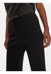 Imperial Spodnie materiałowe P5E7IAW Czarny Flare Fit. Kolor: czarny. Materiał: syntetyk #4