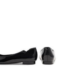 Sergio Bardi Baleriny WFA1572-18Z-SB Czarny. Kolor: czarny. Materiał: lakier, skóra #4