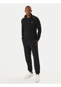 BOSS Bluza Mix&Match 50515307 Czarny Regular Fit. Kolor: czarny. Materiał: bawełna #4