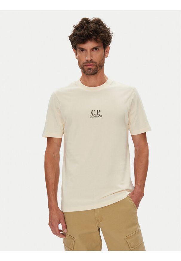C.P. Company T-Shirt 19CMTS106A006586W Zielony Regular Fit. Kolor: zielony. Materiał: bawełna