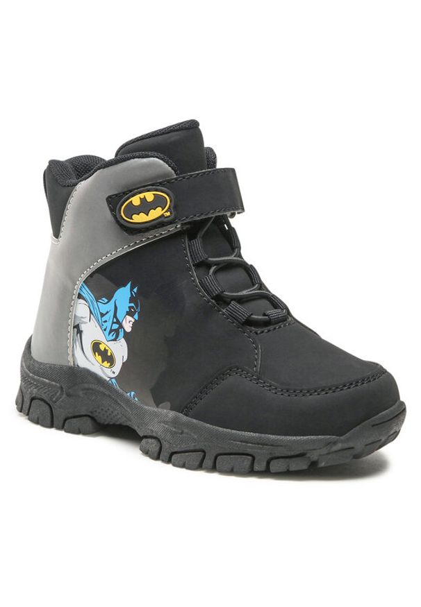 Batman Trzewiki CP23-AW22-103WBBAT Czarny. Kolor: czarny. Materiał: skóra. Wzór: motyw z bajki