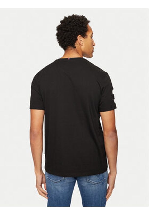U.S. Polo Assn. T-Shirt MUP3311 Czarny Slim Fit. Typ kołnierza: polo. Kolor: czarny. Materiał: bawełna