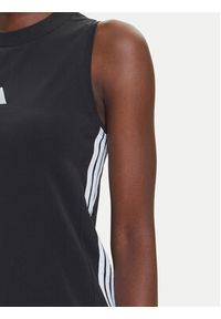 Adidas - adidas Sukienka codzienna Essentials 3-Stripes JE1208 Czarny Regular Fit. Okazja: na co dzień. Kolor: czarny. Materiał: bawełna. Typ sukienki: proste. Styl: casual