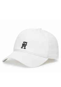 TOMMY HILFIGER - Tommy Hilfiger Czapka z daszkiem Imd Color 6 Panel AM0AM13542 Biały. Kolor: biały. Materiał: bawełna #1