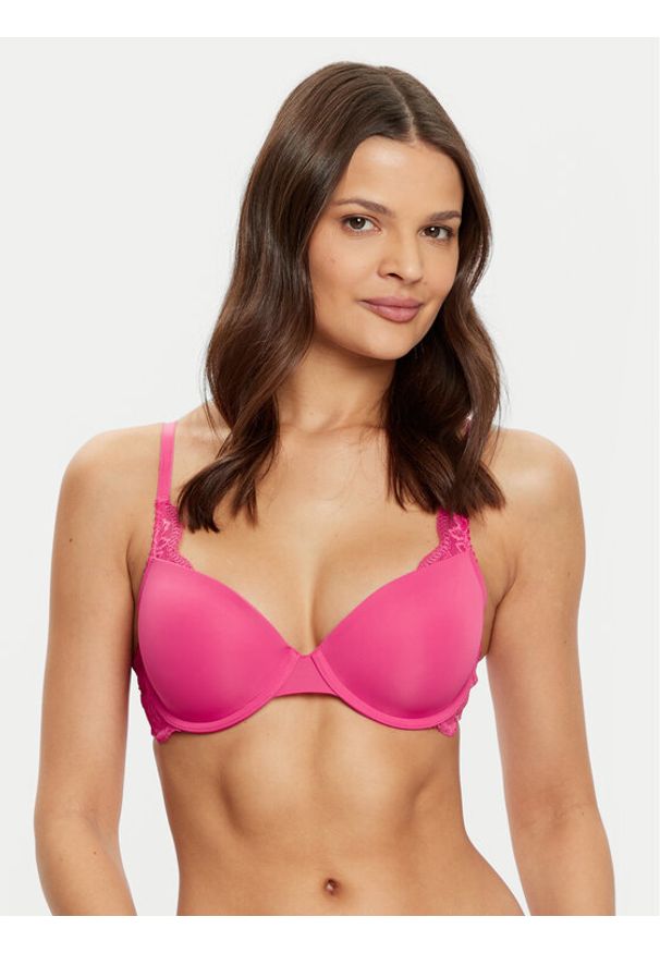 Dorina Biustonosz z fiszbiną Zayna FXTT0089LA163 Różowy. Kolor: różowy. Materiał: syntetyk