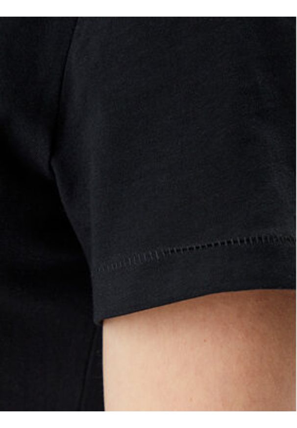GAP - Gap T-Shirt 740140-03 Czarny Regular Fit. Kolor: czarny. Materiał: bawełna