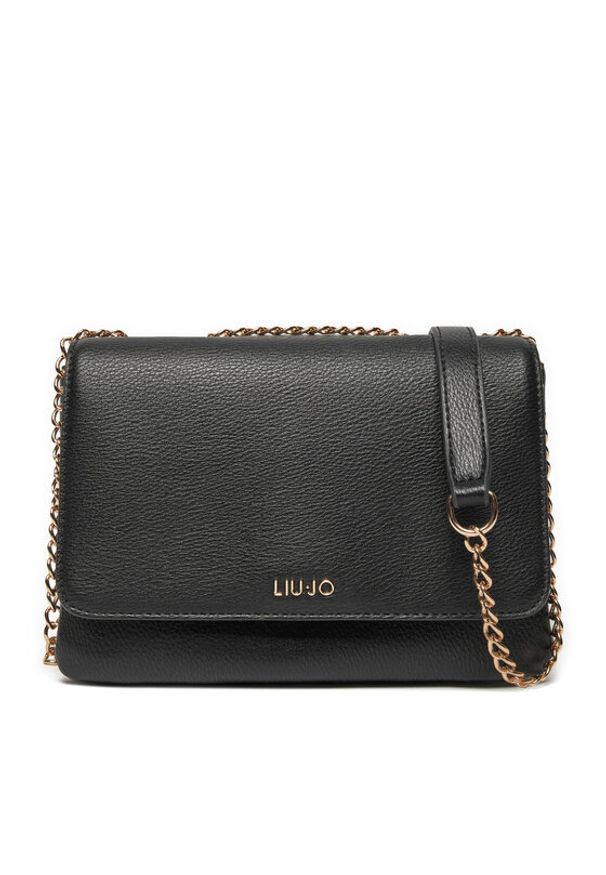 Liu Jo Torebka Ecs S Crossbody AF4288 E0037 Czarny. Kolor: czarny. Materiał: skórzane