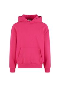 Urban Classics - Męska Bluza Ultra Heavy Oversized Hoodie. Kolor: różowy