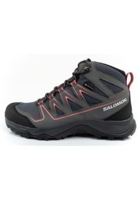 salomon - Buty trekkingowe damskie sportowe Salomon Onis GORE-TEX. Kolor: szary. Technologia: Gore-Tex