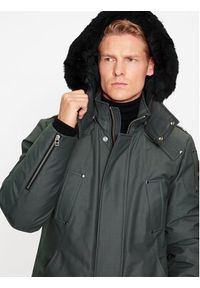 Moose Knuckles Parka Original Stirling M32MP261S Zielony Regular Fit. Kolor: zielony. Materiał: bawełna